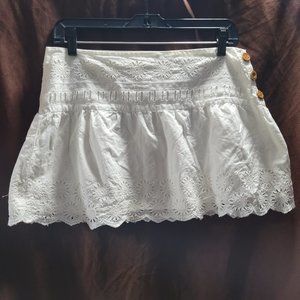 White beautiful skirt